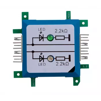ALLNET Brick'R'knowledge LED modul modrá/zelená - 125694