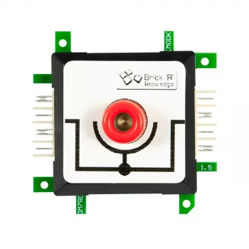 ALLNET 130138 Brick'R'knowledge modulárna elektronická výučbová súprava, 25 kociek, viacfarebná