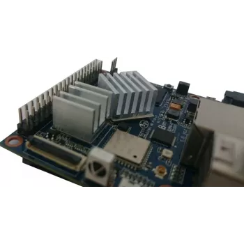 ALLNET hliníková chladiaca sada 2 ks s tepelne vodivým lepidlom univerzálna pre Raspberry Pi FriendlyElec
