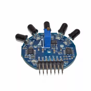 ALLNET 4duino 5-kanálový modul plameňového senzora analógový/digitálny (ALL_OY_3055)