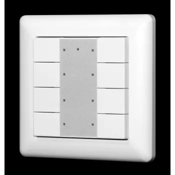 SYNERGY21 LED ovládač EOS 08 KNX tlačidlo 8-násobné