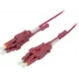 SYNERGY21 sklolaminátový patch kábel 15m LC-LC Duplex OM4 Uniboot otočný Push/Pull 2mm - multimódové vlákno (S215558)