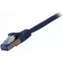 SYNERGY21 patch kábel RJ45 CAT6A 500MHz 7,5m modrý S/FTP komponentne testovaný AWG26