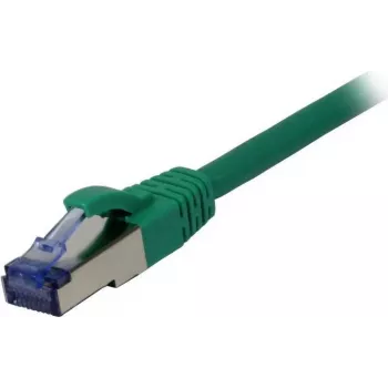 SYNERGY21 patch kábel RJ45 CAT6A 500MHz 10m zelený S-STP S/FTP komponentne testovaný AWG26