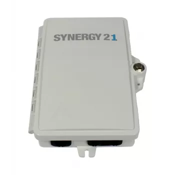 Synergy 21 FTTH nástenná skrinka IP65 1 vstup / 2 výstupy