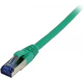 SYNERGY21 Cat6a S/FTP patch kábel 15m zelený TPE Superflex AWG26