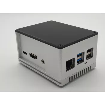 ALLNET Rock Pi hliníkové puzdro ecoPI PRO HP strieborné (RockPi_GH_PROHP_SV)