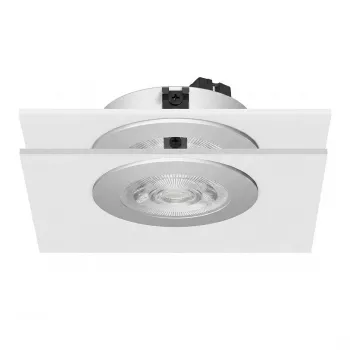 SYNERGY21 Synergy 21 LED zabudované stropné svietidlo Helios strieborné - okrúhle - neutrálna biela
