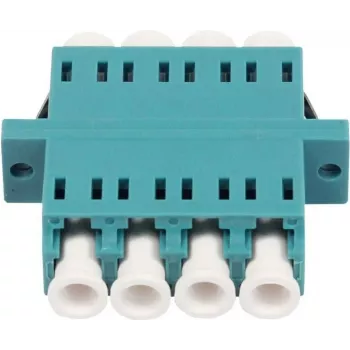 SYNERGY21 optický spoj LC konektor samica na LC konektor samica multimód OM3 50/125µm Quad Aqua PVC