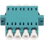 SYNERGY21 optický spoj LC konektor samica na LC konektor samica multimód OM3 50/125µm Quad Aqua PVC