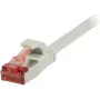 Synergy 21 patch kábel RJ45, CAT6 250MHz, 7,5m sivý, FTP(U/FTP), TPE(Superflex), plochý