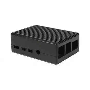 ALLNET Raspberry Pi 4 sada puzdra hliníkové pasívne chladenie čierna