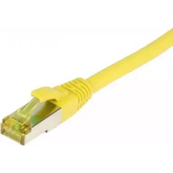 SYNERGY21 patch kábel RJ45, CAT6A 500MHz, 30m, žltý, S/FTP, TPE/LSZH Ultraflex, AWG26, s CAT7 káblom