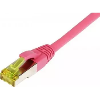 SYNERGY21 patch kábel RJ45, CAT6A 500MHz, 20m, magenta, S/FTP, TPE/LSZH (Ultraflex), AWG26, s Cat.7 káblom