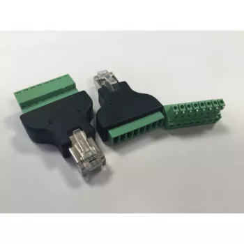 ALLNET STT-RJ45 RJ45 konektor samec nezatienený Cat.6 na montáž v teréne pre KEFA Phoenix