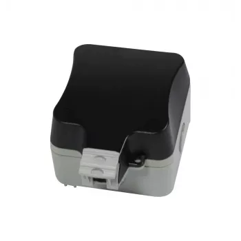 Synergy 21 Keystone modulové puzdro na omietku IP66 s očkom na visiaci zámok, svetlosivá (RAL 7035) - S216381