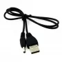 ALLNET USB_DC_4.0MM_1M univerzálny čierny napájací zdroj a menič napätia