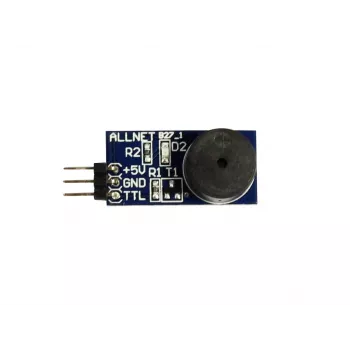 ALLNET 4duino modul bzučiaka (aktívny bzučiak, 3,3-5V, digitálny I/O, 3-pinový)