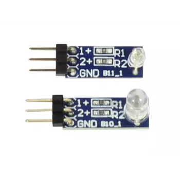 ALLNET 4duino dvojfarebný LED modul (červená/zelená) - 5mm bi-color digitálna LED pre Arduino, Raspberry Pi