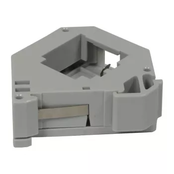 Synergy 21 S215416 Keystone DIN lištový modulový nosič pre 1x TP modul, sivá