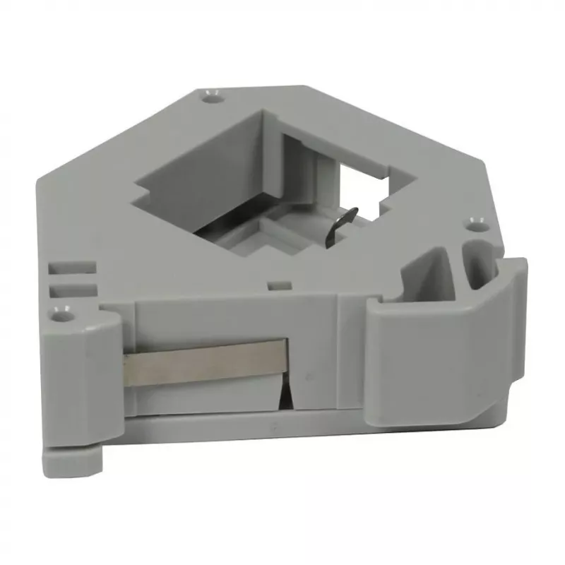 Synergy 21 S215416 Nosič modulov Keystone na DIN lištu pre 1x modul TP, sivý