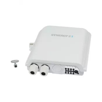 Synergy 21 FTTH nástenná skrinka IP65 2x vstup / 8x výstup