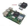 ALLNET Rock Pi 4C+ Heatsink Set (Rock4C+Heat-Set) - pasívna chladiaca sada pre Radxa Rock Pi 4C Plus