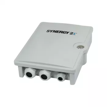 SYNERGY21 FTTH nástenná skrinka, IP55, 1x vstup/24x výstup 2mm alebo 2x výstup 4-12mm