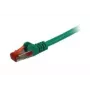 SYNERGY21 Cat6 S/FTP patch kábel 30m zelený RJ-45 konektor-konektor