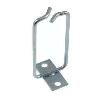 ALLNET ALL-S0001004 Jednoduchý 19-palcový držiak káblov Š40xH80mm, stredný, otvorený spredu