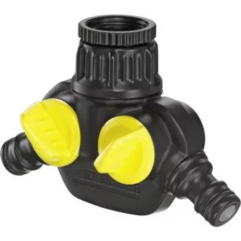 Kärcher 45° rohová spojka 1/2 palca pre Rain System - čierna/žltá (2.645-199.0)