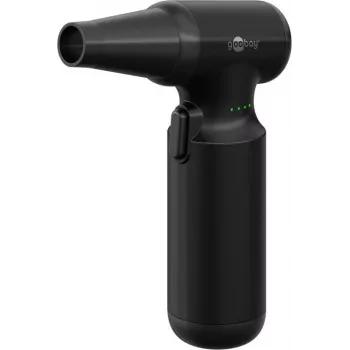 Goobay Air Duster Advanced Black – čistiaca sada vrátane 8 nástavcov a 3 kefiek 110 (77830)