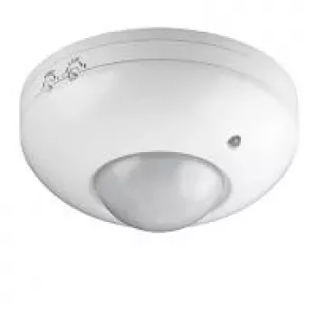 Goobay infračervený snímač pohybu (PIR), 360° snímanie, dosah 6 m, stropná montáž, montážna výška 2,2-4 m, 230 V AC, IP20 pre interiér, biely (95172)