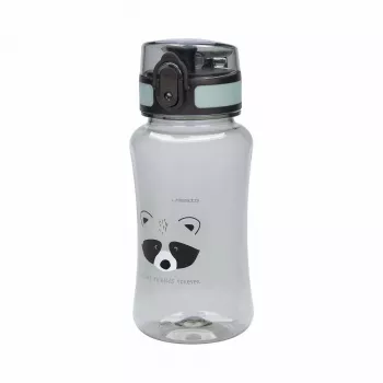 Lassig About Friends Raccoon obedár & Tritan fľaša na pitie sada 460 ml