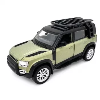 JAMARA Land Rover Defender 1:43 2in1 RC & Pull-Back zelený 3+
