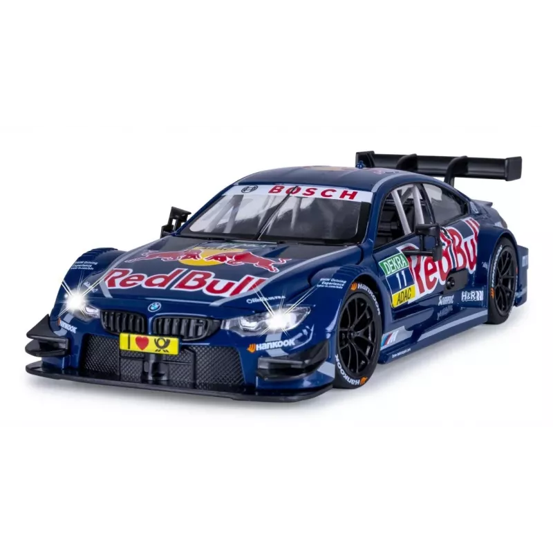 JAMARA BMW M4 DTM 1:24 modré diaľkovo ovládané auto 3+