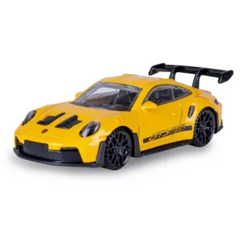 JAMARA Porsche 911 GT3 RS 1:43 žlté tlakovo liate modelové auto (402238)