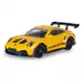 JAMARA Porsche 911 GT3 RS 1:43 žlté tlakovo liate modelové auto (402238)