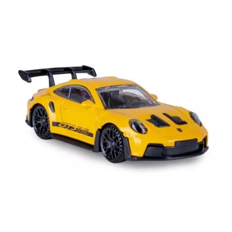 JAMARA Porsche 911 GT3 RS 1:43 žlté tlakovo liate modelové auto (402238)
