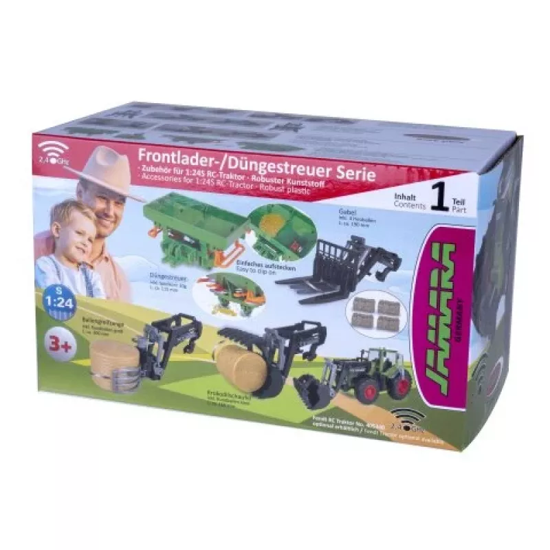 JAMARA čelný nakladač s krokodílou lyžicou pre RC traktor 1:24