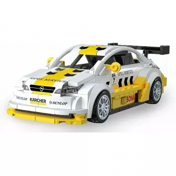 Jamara CaDA Opel Astra V8 Coupe 1:24 biela stavebnica (212 dielov)