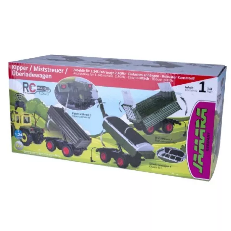 Jamara sklápačka antracit pre RC traktor MB-trac 1000 1:24S (423265)