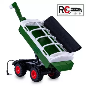 Jamara preklápací vozík zelený pre RC traktor MB-trac 1000 1:24S (423268)