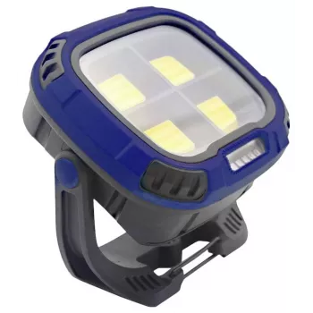 XCell Work Dual LED akumulátorové pracovné svietidlo 1580 lúmenov 4 svetelné režimy magnetické