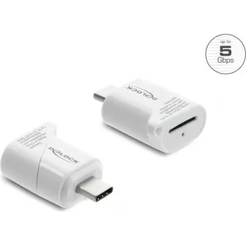 Delock mini čítačka kariet USB Type-C pre Micro SD pamäťové karty