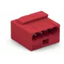 WAGO MICRO spojovacia svorka pre rozvodnú krabicu - 4-vodičová svorka - červená