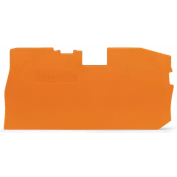 WAGO 2016-7192 krycia doska pre radové svorky - oranžová - 1 mm - 69 mm - 38 mm - 2,42 g
