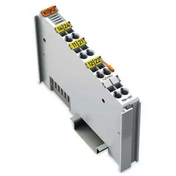 WAGO 750-517 - 2-kanálový reléový výstupný modul, 1,5 kV izolácia, 24 VDC, DIN lišta