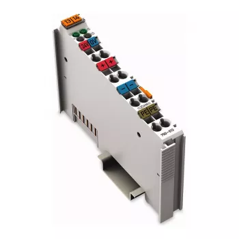 WAGO 750-613 4-vodičový svorkový blok, sivý, CAGE CLAMP, 0,08-2,5 mm², DIN-35 lišta
