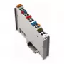 WAGO 750-613 4-vodičový svorkový blok, sivý, CAGE CLAMP, 0,08-2,5 mm², DIN-35 lišta
